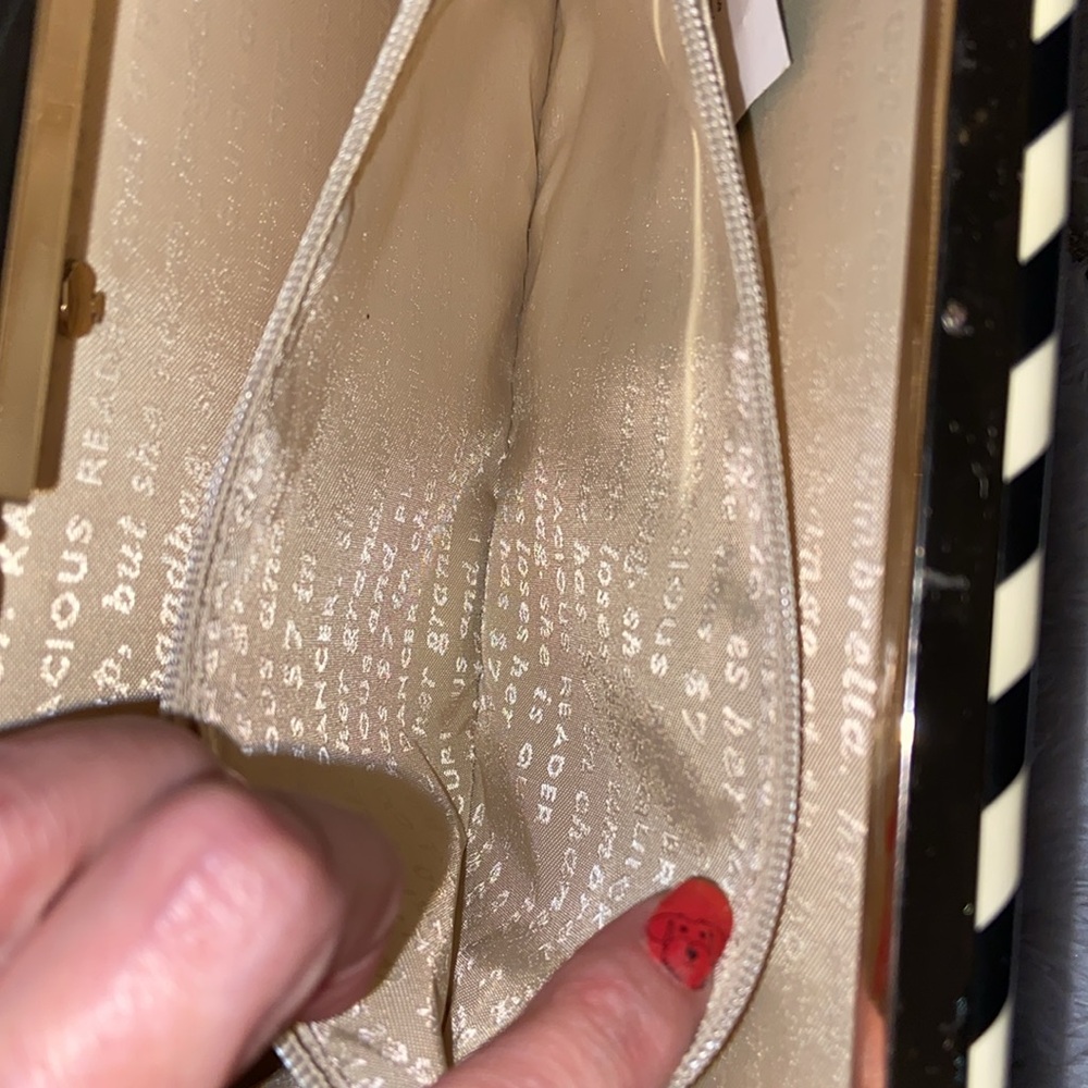 Kate Spade Novelty Emmanuelle Miss Penny’s Ice Cream Clutch/Shoulder Bag - Picture 10 of 16
